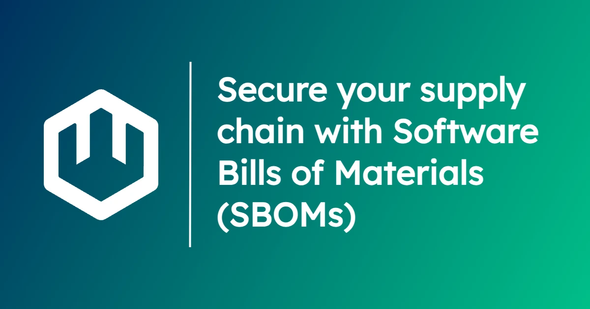 Secure your wasmCloud supply chain with Software Bills of Materials (SBOMs)